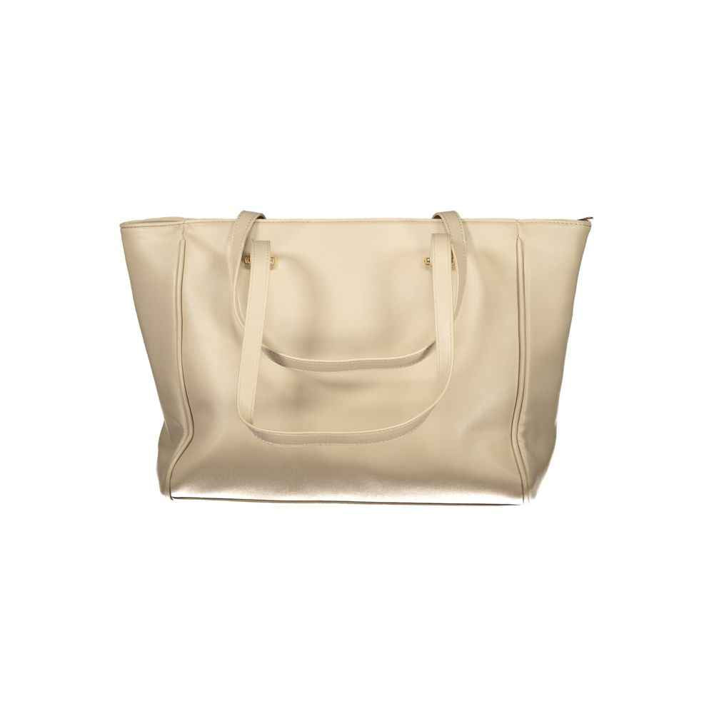 Laura Biagiotti Beige PVC Women Handbag