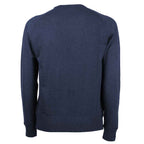 Emilio Romanelli Blue Cashmere Men Sweater