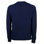 Emilio Romanelli Blue Cashmere Men Sweater