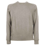 Emilio Romanelli Beige Cashmere Men Sweater