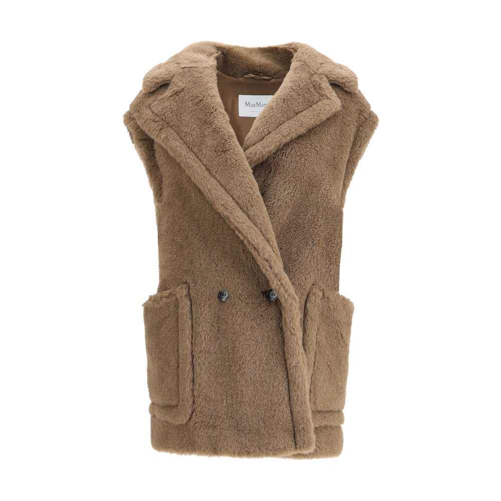 Max Mara Brown Alpaca Vicugna Pacos Coat