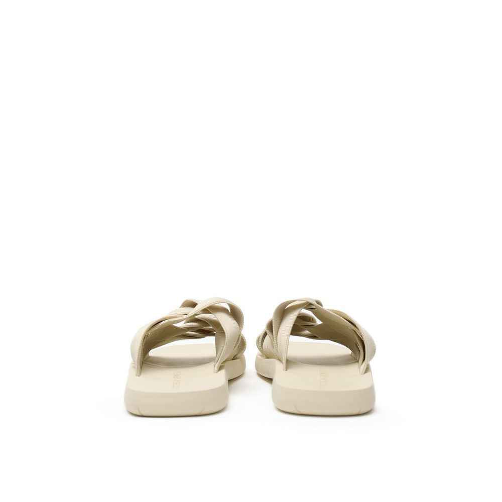 Bottega Veneta Beige Fabric Slipper