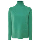 Emilio Romanelli Green Cashmere Women Sweater
