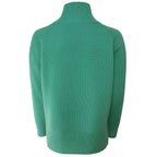 Emilio Romanelli Green Cashmere Women Sweater