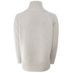 Emilio Romanelli Beige Cashmere Women Sweater