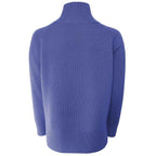 Emilio Romanelli Blue Cashmere Women Sweater