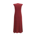 SA SU PHI Ribbed Cashmere Silk Sleeveless Long Dress