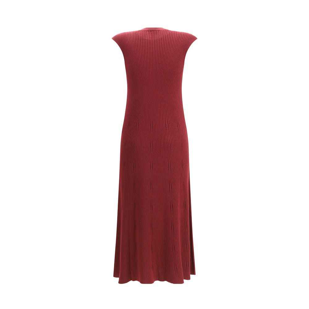 SA SU PHI Ribbed Cashmere Silk Sleeveless Long Dress