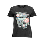 Desigual Black Cotton T-Shirt
