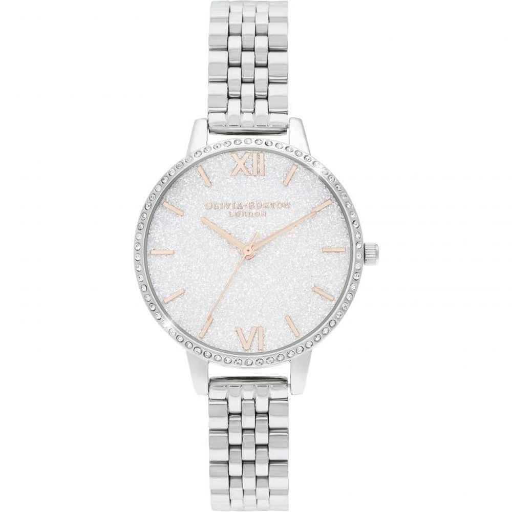 Olivia Burton Silver Stainless Steel Watch