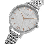 Olivia Burton Silver Stainless Steel Watch