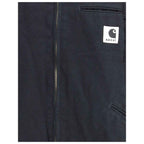 Sacai Black Cotton Coat