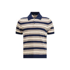 Prada Striped cotton Polo