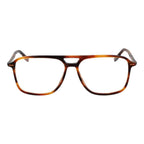 Ermenegildo Zegna Brown Men Glasses Frame