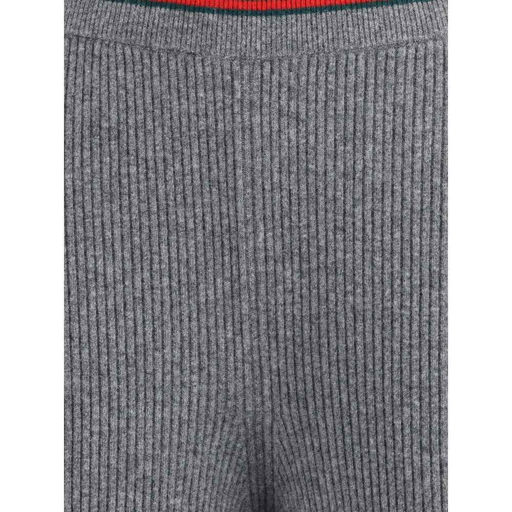 Gucci Gray Wool Casual Pants