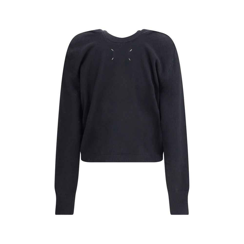 Margiela Black Wool Sweatshirt