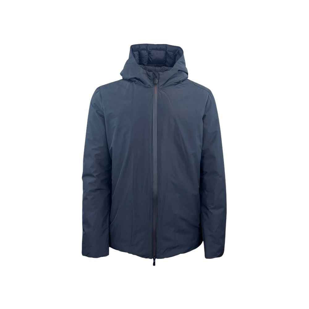 Suns Blue Polyester Jackets & Coat