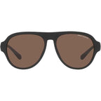 Armani Exchange Brown Acetate Sunglasses