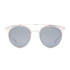 Emporio Armani Gray Metal Sunglasses