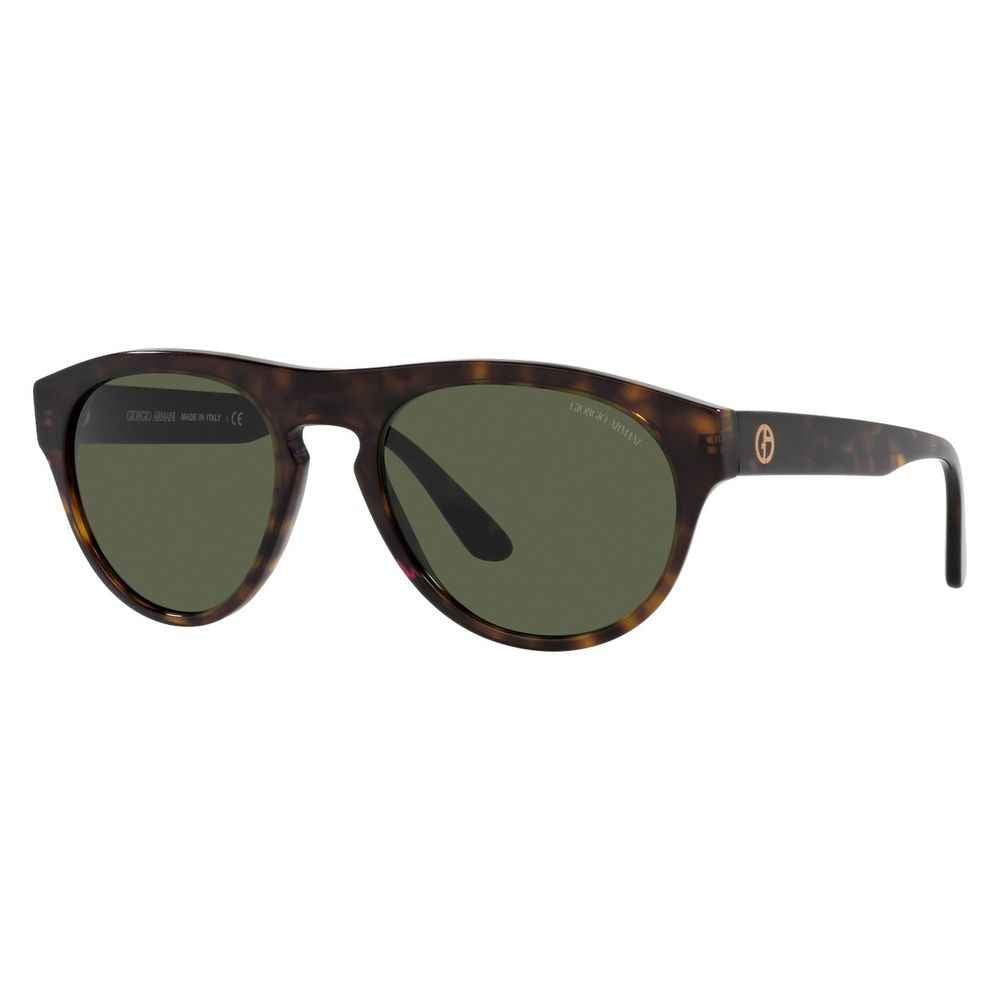 Giorgio Armani Brown Acetate Sunglasses