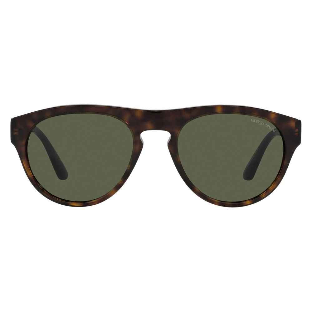Giorgio Armani Brown Acetate Sunglasses