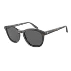 Giorgio Armani Gray Acetate Sunglasses