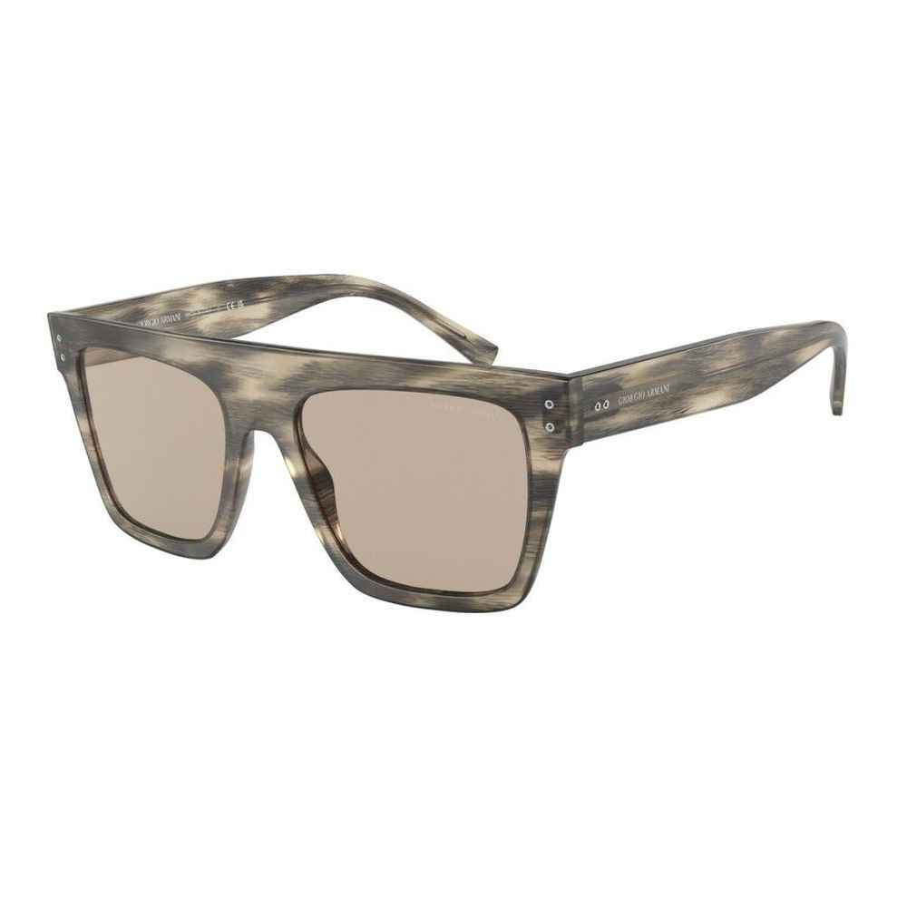 Giorgio Armani Brown Acetate Sunglasses