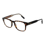 Ermenegildo Zegna Brown Men Glasses Frame
