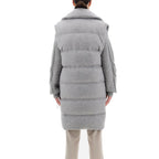 Herno Gray Cashmere Coat