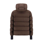 Moncler Grenoble Brown Polyamide Shell Jacket