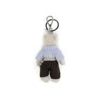 Prada Teddy Keychain