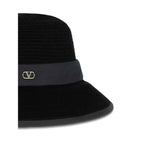 Valentino Garavani VLogo Fedora Hat
