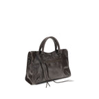 Balenciaga Brown Calf Leather Bos Taurus Shoulder Bag