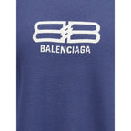 Balenciaga Blue Wool Sweatshirt
