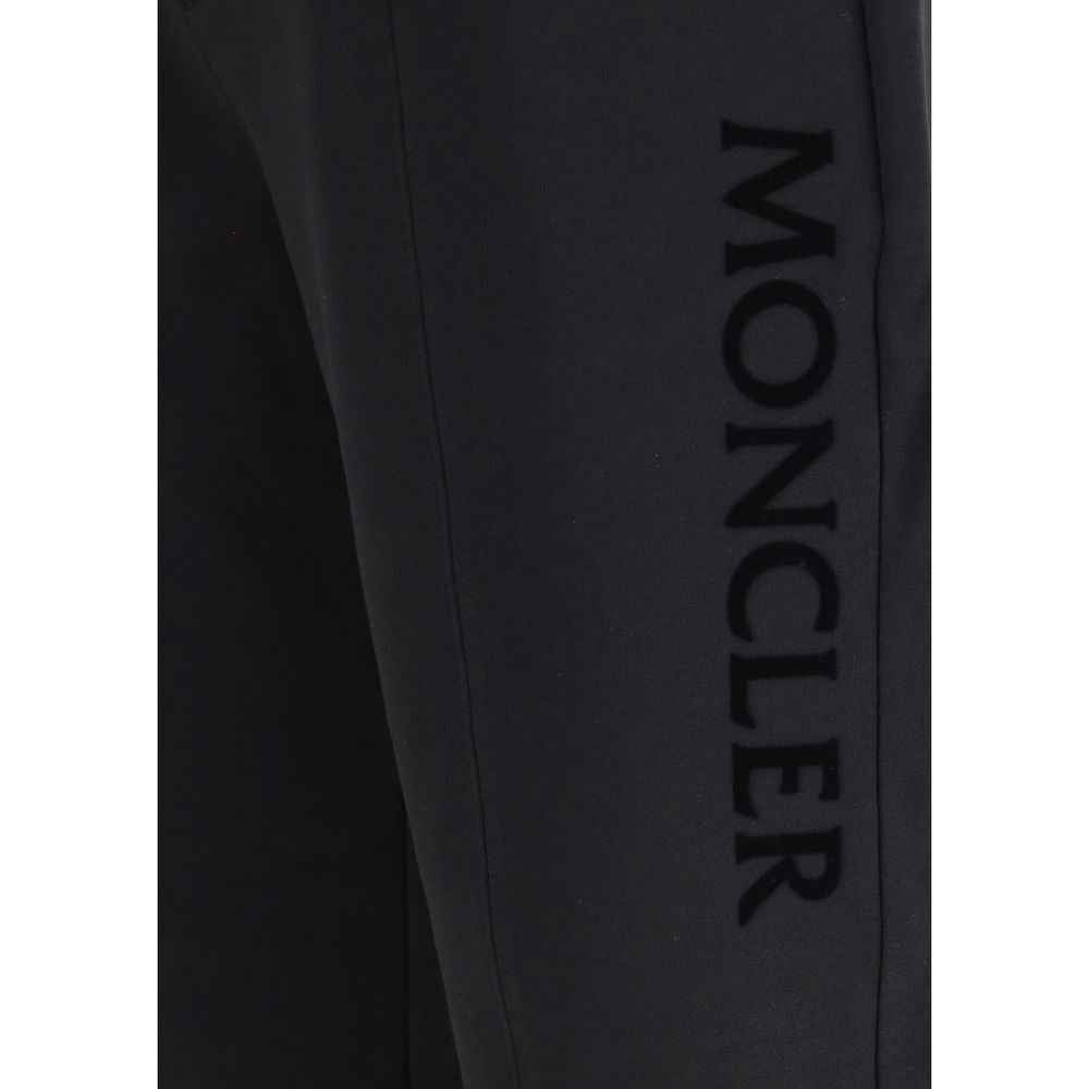 Moncler Black Cotton Sweatshirt