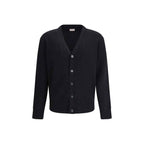 Moncler Black Fleece Wool Cardigan