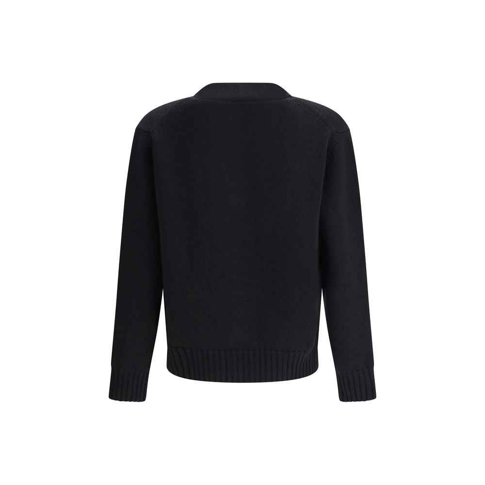 Moncler Black Fleece Wool Cardigan
