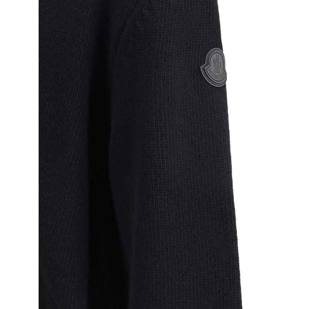 Moncler Black Fleece Wool Cardigan