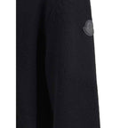 Moncler Black Fleece Wool Cardigan