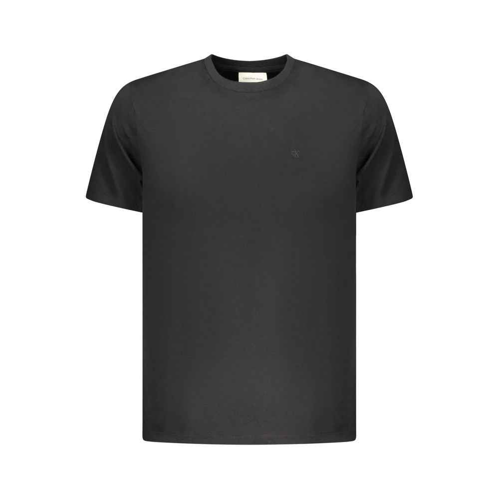 Calvin Klein Black Cotton Men T-Shirt