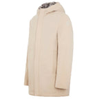 Suns White Polyester Jackets & Coat