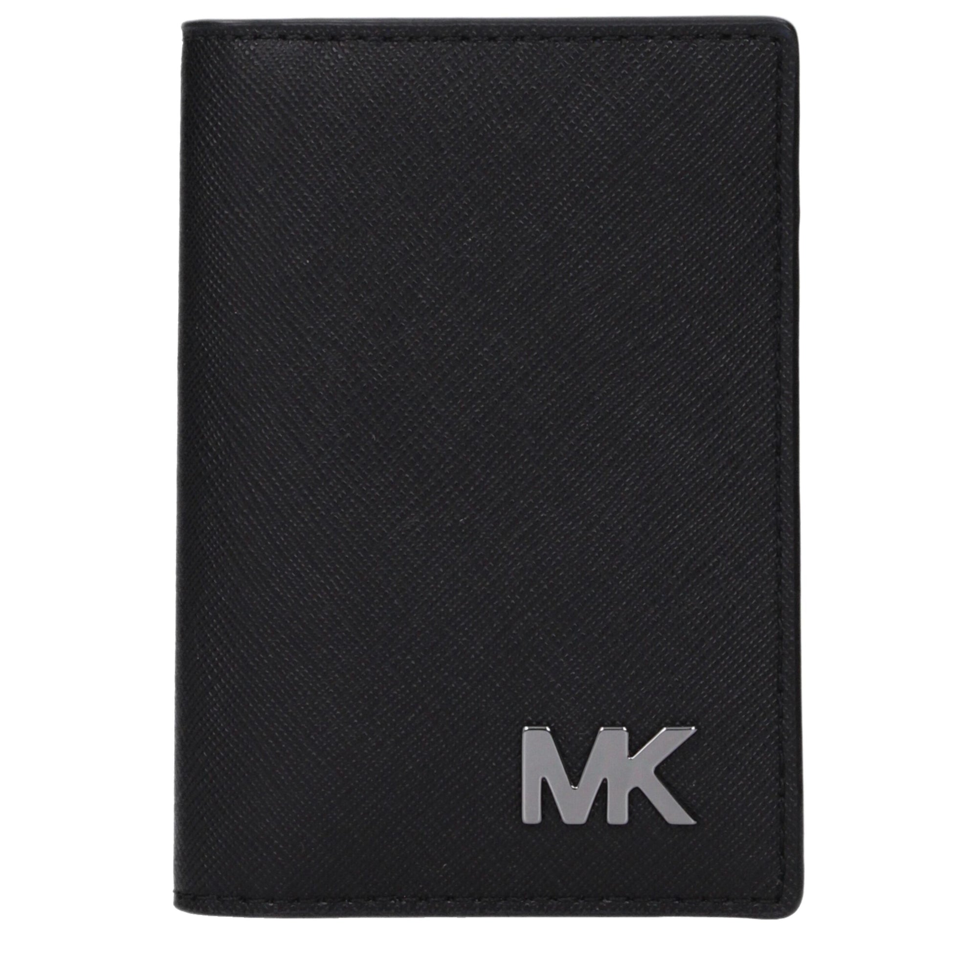 Michael Kors Black Fabric Cardholder