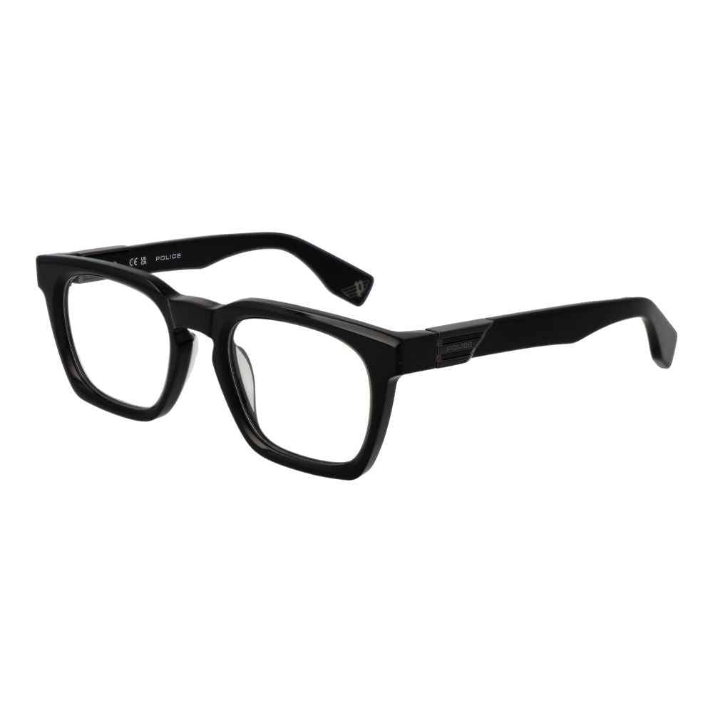 Police Black Men Glasses Frame