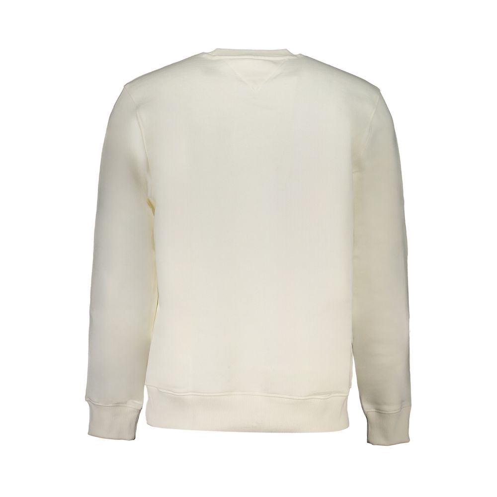 Tommy Hilfiger White Cotton Sweatshirt