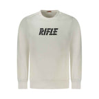 Rifle White Cotton Sweatshirt