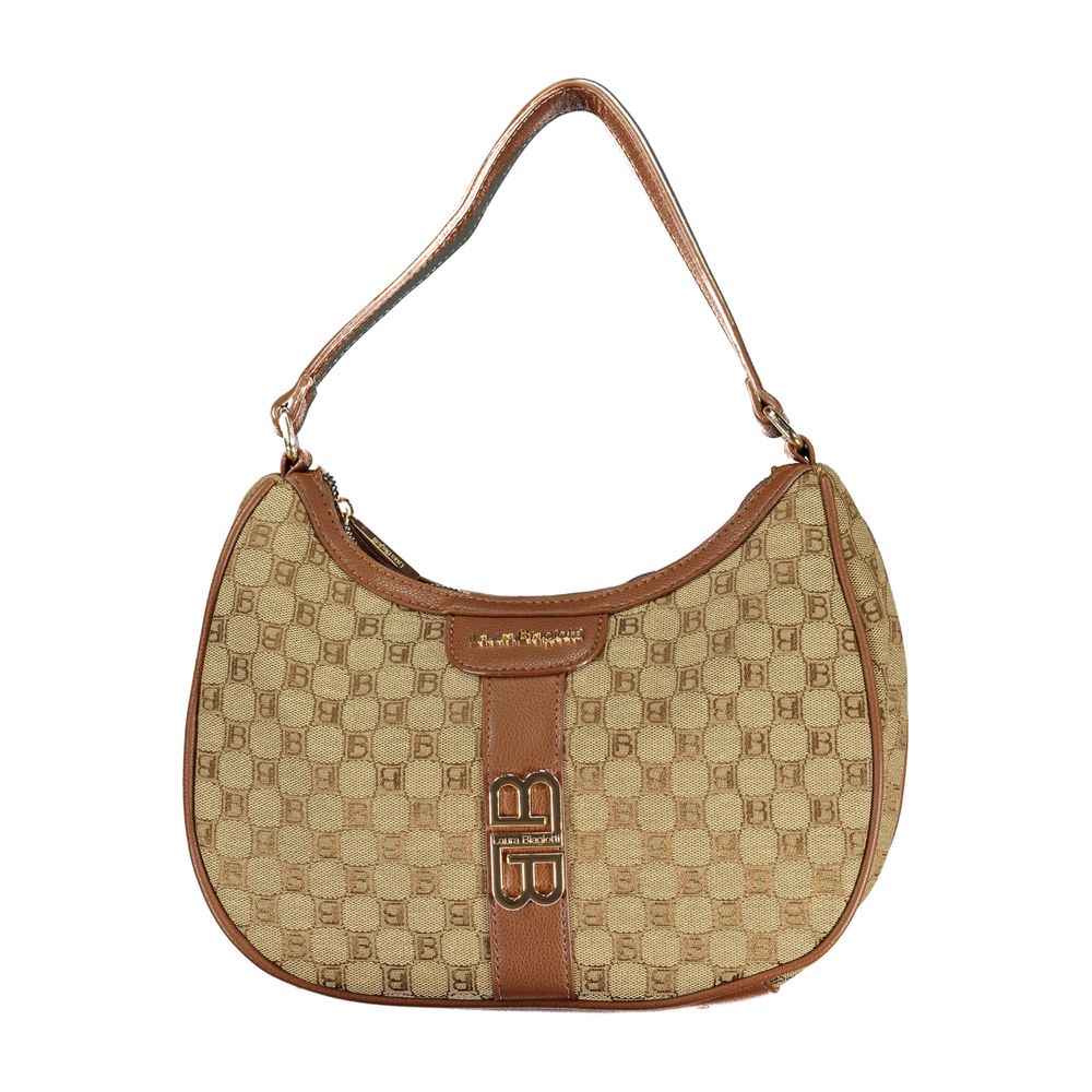 Laura Biagiotti Beige Polyester Women Handbag