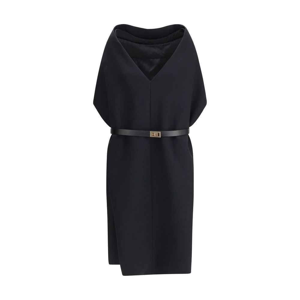 Ferragamo Belted Midi Dress