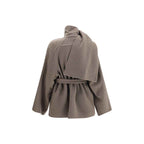 Rick Owens Scarf Flight Jacket
