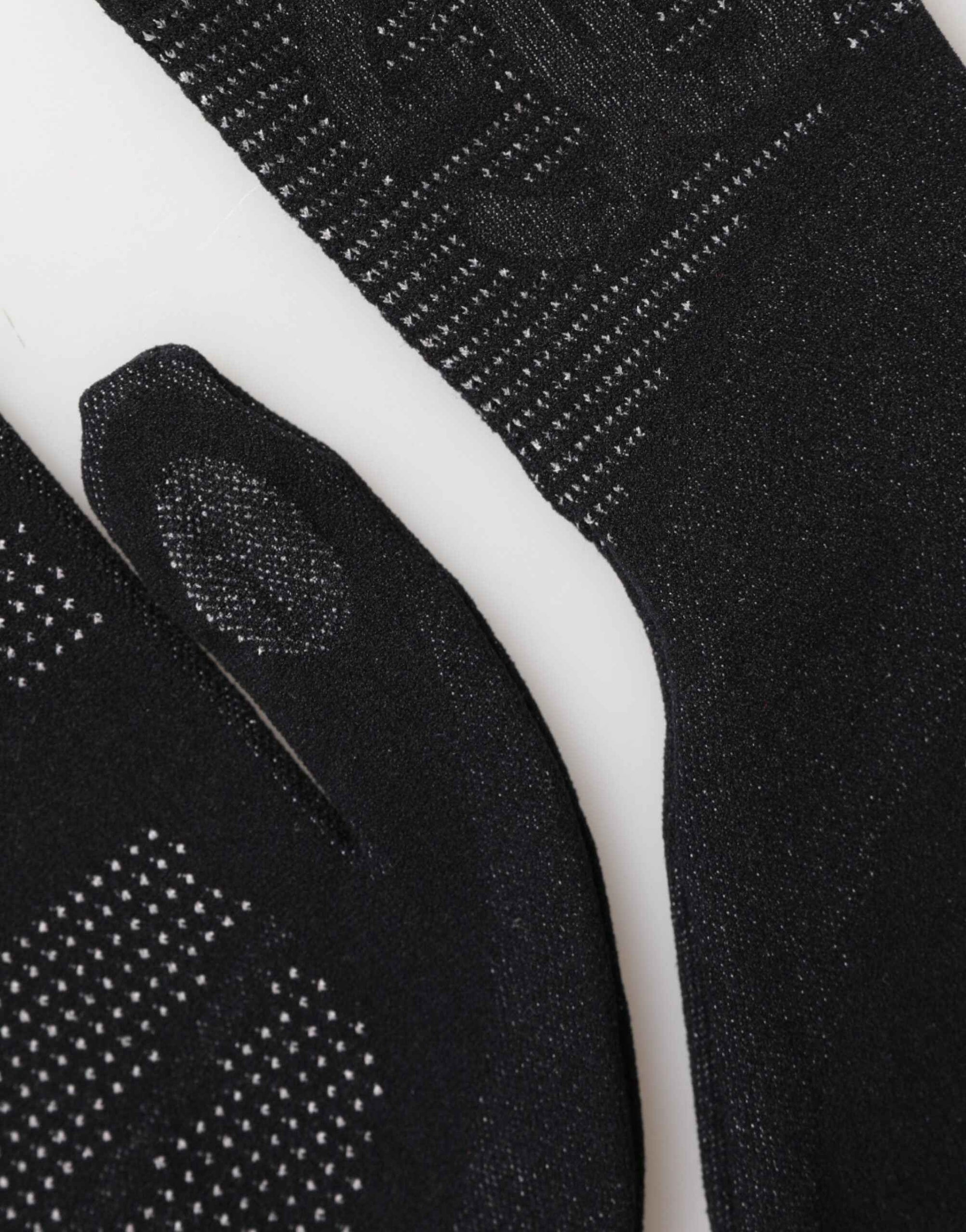 Dolce & Gabbana Black DG Logo Cotton Hands Mitten Men Gloves