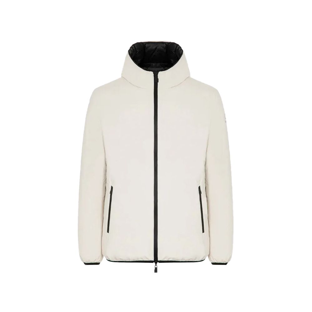 Suns White Polyester Jackets & Coat
